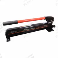 POWER TEAM Hydraulic Hand Pump: 2 Stages, Single Acting, 850 psi Max. Pressure 1st Stage (MPN P59L). Key specifications — Brand: POWER TEAM; Cylinder Compatibility: Single Acting.