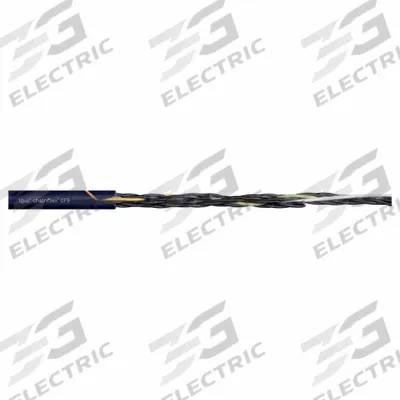 CHAINFLEX Control Cable: 14 AWG, 5 Conductors, Order by the Foot, TPR Jacket - Continuous Flexing Control Cables