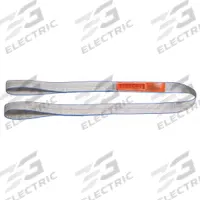 LIFT-ALL Web Sling: Type 3, Polyester, 20 ft Sling Lg, 8 1/2 in Eye Lg, 1 Plies (MPN EE1801TFX20). Key specifications — Sling Type: Type 3; Brand: LIFT-ALL; Color: Silver/Blue; Tag Type: Standard Tag.