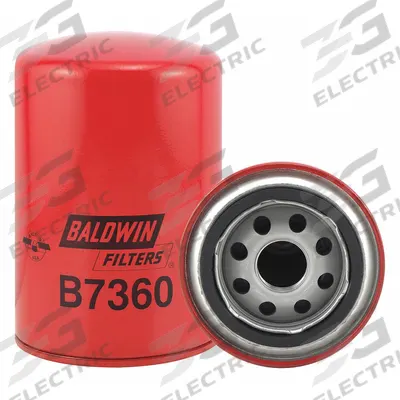 BALDWIN FILTERS Oil Filter: M24-1.50 Thread Size, 5 11/16 in Overall Ht, 3 11/16 in Outside Dia - Spin-On Oil Filters
