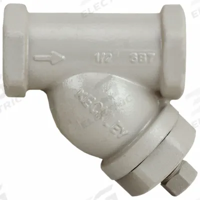 KECKLEY Y Strainer: 3/8 in, NPT, Perforated, 0.0625 in Screen Size, Carbon Steel - Carbon Steel Y Strainers