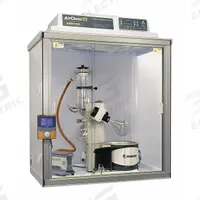HEIDOLPH Rotary Evaporator Enclosure: 4 ft Overall Lg, 24 in Overall Wd, 38 in Overall Ht (MPN 035100210). Key specifications — Compatible with Product Type: Heidolph Rotary Evaporators; Features: AirSafeTM Automatic Safety Controller Constantly Monitors Airflow and Filter Condition.