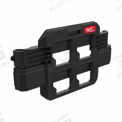 MILWAUKEE PACKOUT Tool Box Compact Plate: 2 5/8 in W x 9 5/8 in H x 16 13/16 in L - PACKOUT Tool Racks, Shelves & Holders