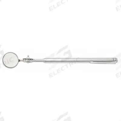 PROTO Inspection Mirror: 7/8 in Dia Mirror Size, Mirr. Mat. Steel - Standard Inspection Mirrors