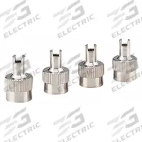 VICTOR Slotted Valve Cap: Tire Valve Caps, Screwdriver Seal, Round, Chrome, Metal, Chrome (MPN 00715-8). Key specifications — Compatible Valve Size: Standard Bore; Color: Chrome; Product Type: Tire Valve Caps; Shape: Round; Design: Screwdriver Seal; Finish: Chrome; Material: Metal; Brand: VICTOR.