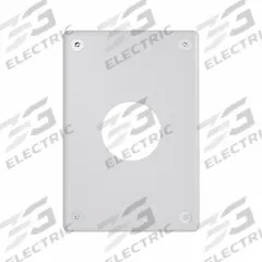 LEGRAND Wall Plate: Single Circular Opening, 1 Gang, White, Jumbo Size (MPN WSP31N911PS). Key specifications — Brand: LEGRAND; Material: Stainless Steel; Includes: Torx Security Screws.