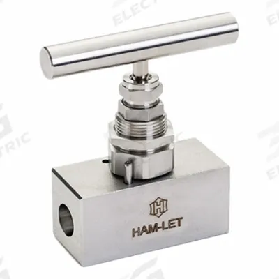 HAM-LET Plumbing Needle Valves: Inline Valve Body, Stainless Steel, Screw-In Bonnet - Stainless Steel Straight-Body Needle Valves