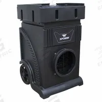 Negative Air Machine: Polyethylene, Activated Carbon Adsorption/Particulate Filtration, Front, 60 Hz (MPN AP-1800D). Key specifications — Brand: XPOWER; Includes Filter: Air Filter Included.