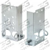 PRIME-LINE Bracket: Bracket, Bottom, 2 in For Track Size - Max, 5 11/16 in Overall Lg, 1 PR (MPN GD 52197). Key specifications — Brand: PRIME-LINE; Mounting Location: Bottom.