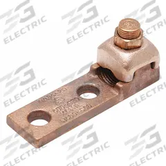 BURNDY Wire Connector: 400 kcmil – 500 kcmil Wire Sizes, 1/2 in Stud Size, Unplated Copper Lug Body (MPN QA342N). Key specifications — Brand: BURNDY; For Wire Material: Copper; Maximum Stranded Copper Wire Size: 500 kcmil; Minimum Stranded Copper Wire Size: 400 kcmil; Lug Material: Unplated Copper.