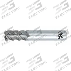 OSG Square End Mill: Carbide, TiCN Coated, 5 Flute, 3/8" Mill Dia, 7/8" LOC, 2-1/2" OAL (MPN 455-375208)