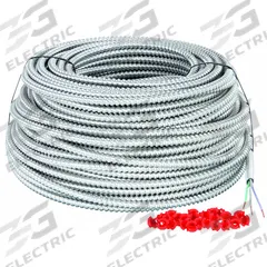 SOUTHWIRE Metal Clad Armored Cable: 12 AWG, 2 Conductors, Copper, 250 ft, Aluminum, Std, THHN (MPN 68944801). Key specifications — Brand: SOUTHWIRE.