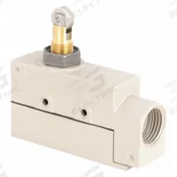 OMRON Roller Plunger Limit Switch: Roller Plunger, Metallic, Momentary, ZE (MPN ZE-Q22-2S). Key specifications — attr1019632: OMRON; attr1019639: Screw Terminals; attr1019655: Stainless Steel; attr1023447: ZE.