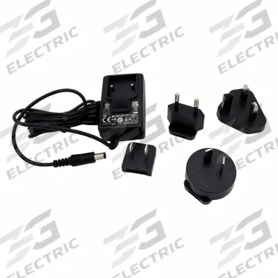RICE LAKE WEIGHING Power Supply Adapter: 11 in Overall Lg - Material Handling