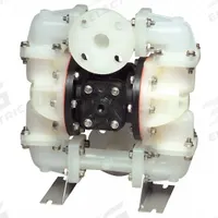 SANDPIPER Double Diaphragm Pump: PVDF Body, 1 in, Flange Connection, 23 gpm, 231 ft Max. Head (MPN S10B1K1KPAS000.). Key specifications — Brand: SANDPIPER; Seat Material: PVDF; Check Valve Material: Santoprene.
