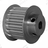 DAYTON Timing Pulley: Modified Curvilinear, Fixed, For GT Timing Belt Section, For 15 mm Belt Wd (MPN 18-5P15-6FA3). Key specifications — Brand: DAYTON; Finish: Clear Anodized; For Belt Series: Powerhouse®.