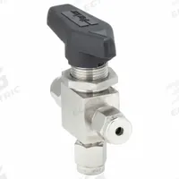 PARKER Manual Three-Way Ball Valve: 1/8 in, 316 Stainless Steel, L Flow, Std Port Ball Port, Lever (MPN 2A-MB2XPFA-SSP). Key specifications — Brand: PARKER; Handle: Lever.