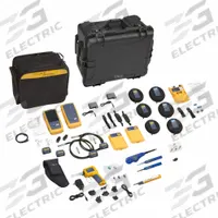 FLUKE Cable Tester Kit: DSX2‑8000 CableAnalyzer™ with Optical Interface, WiFi Disabled, Digital (MPN DSX2-8000OI-NW). Key specifications — Communication Protocol: Ethernet; Manufacturer Part Number: DSX2-8000OI-NW; Alert Type: Sound; Compatible Cable Type: Multi-Conductor; Connector Type: TERA; Digital Memory Capacity: 12,000 Results; Display Screen Type: LCD Touchscreen; Display Type: Digital.