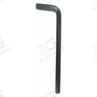 WESTWARD Hex Key: 0 Ball Ends, 14 mm Tip Size, Metric, Long, Alloy Steel, Black Oxide, L, 2 Tips (MPN 54TU86). Key specifications — attr1205521: WESTWARD; attr1205526: Black Oxide.