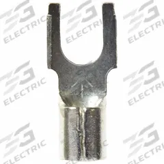 3M Fork Terminals: Bare, #10 Stud Size, 12 AWG – 10 AWG Wire Range, Block Fork, 600 V (MPN M10-10FBX). Key specifications — attr1307963: M10-10FBX; attr1307967: 3M.