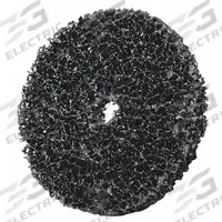 SCOTCH-BRITE Clean and Strip Disc: 4 in x 1/2 in, Silicon Carbide, Extra Coarse, CS-DC (MPN 7100141914). Key specifications — Series: CS-DC; Brand: SCOTCH-BRITE.