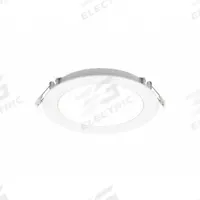 LEDVANCE/ SYLVANIA Slim Microdisk: 6 in Dia, 1,200 lm, 2700K/3000K/3500K/4000K/5000K, 13.5 W, White (MPN LEDMD6R3A1200UNVD9SC3WH 6/CS 1/SKU). Key specifications — Trim Color: White; LED Replacement For: 23W CFL; Dimmable: Yes; Color Temperature: 5000K; Brand: LEDVANCE/ SYLVANIA; Voltage: 120 to 277V AC.