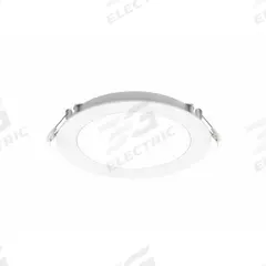 LEDVANCE/ SYLVANIA Slim Microdisk: 6 in Dia, 1,200 lm, 2700K/3000K/3500K/4000K/5000K, 13.5 W, White (MPN LEDMD6R3A1200UNVD9SC3WH 6/CS 1/SKU). Key specifications — Trim Color: White; LED Replacement For: 23W CFL; Dimmable: Yes; Color Temperature: 5000K; Brand: LEDVANCE/ SYLVANIA; Voltage: 120 to 277V AC.