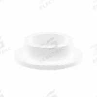 OILITE Flanged Sleeve Bearing: PTFE, 1/2 in Bore, 5/8 in OD, 1/4 in Overall Lg, White, 5 PK (MPN VF-0810-02B). Key specifications — Brand: OILITE; Color: White.