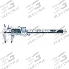 INSIZE 4-Way Digital Caliper: 0 in to 6 in /0 mm to 150 mm, Inch/Metric, +/- 0.0015 in Accuracy (MPN 1114-150A). Key specifications — attr1185476: INSIZE; attr1185435: Depth; attr1185436: Certificate of Inspection with NIST Traceability; attr1185475: Not Rated; attr1185429: +/- 0.0015 in; attr1185430: 0.0005 in/0.01 mm; attr1220488: Not Included.