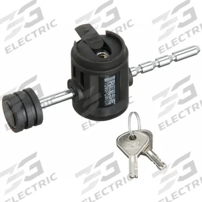 REESE Receiver Lock: Silver, (2) Keys - Coupler Locks