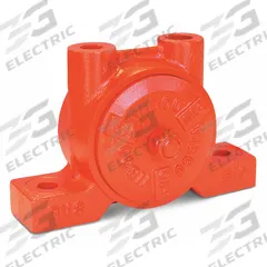 VIBCO Pneumatic Vibrator: 900 lbf, 4,500 vpm, 1/2 in NPT, BVS, 77 dBA, Cast Iron, Continuous (MPN BVS-510). Key specifications — attr671163: 77 dBA; attr671170: 900 lbf @ 80 psi; attr671165: 4500 vpm @ 80 psi; attr671184: 1/2 in; attr671185: NPT; attr671192: NPT; attr671193: 3/4 in; attr671175: VIBCO.