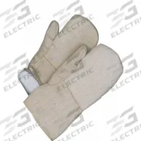 BDG Heat-Resistant Mitts: Universal, Mitt Hand Protection, Uncoated, 608°F Max Temp, Beige, 1 PR (MPN 63-9-740SIL). Key specifications — attr87174: No; attr87173: Woven; attr87190: No; attr87184: No; attr87143: Not Rated; attr87171: Knit; attr87165: Uncoated; attr87176: Beige.
