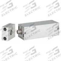 SECURITY DOOR Electromagnetic Lock: 6 in Lg, 2 in Wd, 2 in Ht (MPN 180AIV). Key specifications — Series: 180; Material: Aluminum; Brand: SECURITY DOOR.