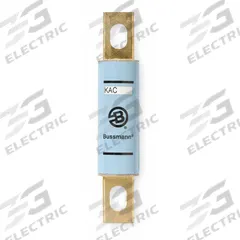 Semiconductor Fuse: Tron KAC Series, Fast-Acting, 125 A, 600 V AC, Non-Indicating (MPN KAC-125). Key specifications — Series: Tron KAC; Brand: BUSSMANN.