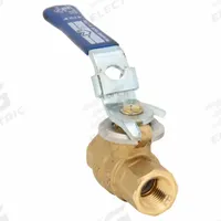MILWAUKEE VALVE Manual Two-Way Ball Valve: 1/4 in, Brass, Straight, FNPT x FNPT, Full Port Ball Port (MPN 1/4" BA-475BLL). Key specifications — Brand: MILWAUKEE VALVE; Handle: Locking Lever.