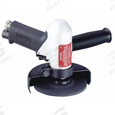 DYNABRADE Air Angle Grinder: 5 in_4 1/2 in Wheel Dia, 0.7 hp Horsepower - Standard Reach Air-Powered Angle Grinders