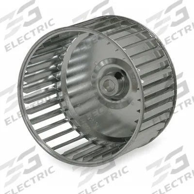 REVCOR Blower Wheel: Forward-Curved, 7 1/8 in Dia, 4 in W, CCW Closed End, Steel Wheel - Single-Inlet Forward-Curved Blower Wheels