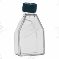 APPROVED VENDOR Plastic Cell Culture Flasks: Cell Culture, Polystyrene, 7 mL, 0.24 fl oz, Sterile (MPN CL-F025P). Key specifications — Brand: APPROVED VENDOR; Includes Closure: Yes.