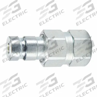 PARKER Nipple with Dust Cap: 1/8 in, Triple-Lok, Triple-Lok, Steel - PD Series Hydraulic Quick-Connect Coupling Plugs