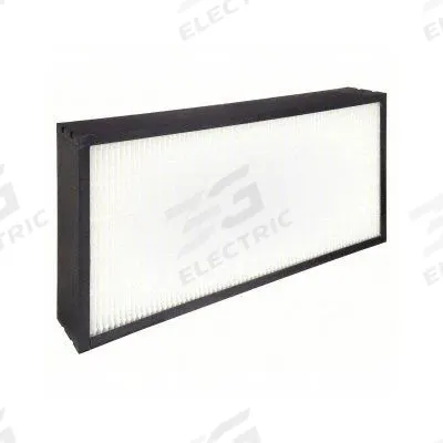 GRAINGER Minipleat Air Filter: 12 in x 24 in x 4 in, Synthetic, Plastic, No Header - MERV 15 Minipleat Air Filters