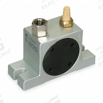 Dayton Pneumatic Vibrator: 659 lbf, 31,000 vpm, 1/4 in NPT, 61 dBA, Aluminum - General Purpose Turbine & Ball Vibrators