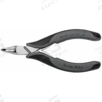 KNIPEX ESD End Cutting Nippers: 4 3/4 in Overall Lg, For 0.02 in Max Wire Thick, 3/8 in Jaw Wd (MPN 64 62 120 ESD). Key specifications — attr308479: Multi-Component; attr308478: Steel; attr324866: KNIPEX.