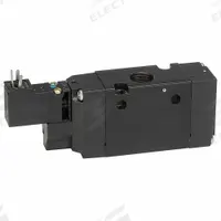 PARKER Solenoid Air Control Valve: B5, Four-Way / Three-Position, Double Solenoid, 24V DC, Closed (MPN B551BB549C). Key specifications — attr1084833: Closed; attr1084839: DIN Solenoid Connector; attr1093196: Solenoid Coil Included; attr1084853: Internal Pilot; attr1084865: Non-Locking; attr1084872: Solenoid Air Control Valve; attr1084885: Double Solenoid; attr1084828: B551BB549C.