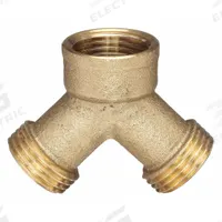 APPROVED VENDOR Garden Hose Wye: GHT x GHT, 3/4 in x 3/4 in Fitting Size, Male x Female (MPN 4NDT2). Key specifications — Fitting Connection Type: GHT x GHT; Fitting Gender: Male x Female; Brand: APPROVED VENDOR.
