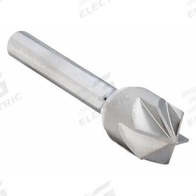 KEO Countersink: 100°, 6 Flute, 1 1/4 in Body Dia - Smooth-Finish Six-Flute Countersinks