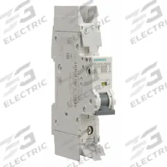 SIEMENS IEC Miniature Circuit Breaker: 10 A Amps, 60V DC, 10kA at 277V AC, Screw Clamp, 5SJ4, AC/DC (MPN 5SJ41107HG42). Key specifications — Brand: SIEMENS; DC Voltage Rating: 60V DC; Max. AIR Rating: 10kA at 277V AC; Terminal Connection: Screw Clamp; AC Voltage Rating: 277V AC.