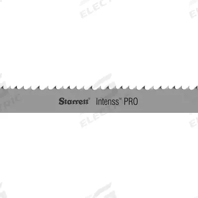 STARRETT Band Saw Blade: Bi-Metal, Intenss(TM) PRO, 19 ft, Raker Cutting Edge, 2 in Blade Wd - Low-Alloy Steel- & Nonferrous Metal-Cutting Blades