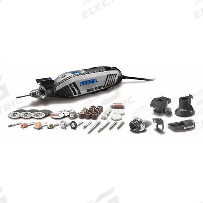 DREMEL Rotary Tool Kit: 1.8 A Current, Variable Speed, 1/8 in Collet Size - Handheld Corded Rotary Tools