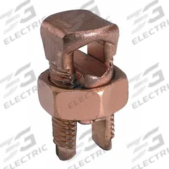 BURNDY Split-Bolt Connector: For Wire Size 750 kcmil – 4/0 AWG, Copper Body Material (MPN KS39). Key specifications — Brand: BURNDY; Direct Burial Rated: No.