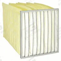 GRAINGER Pocket Air Filter: 24 in x 24 in x 30 in, MERV 15, Yellow, Synthetic, 10 Pockets (MPN 911TC7). Key specifications — Display Sell UOM: EA; Brand: GRAINGER; Media Material: Synthetic; Performance Rating: MERV 15.